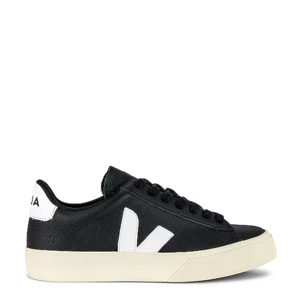 Veja Campo Sneaker in Black & White